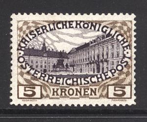 Austria 1908  Scott #126 MNH (CV 140.00)