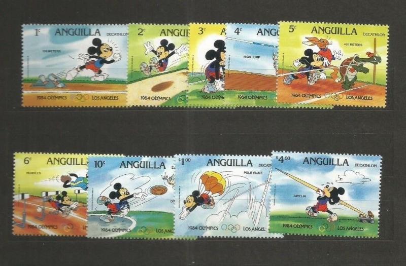 ANGUILLA SCOTT 559A-67A MH