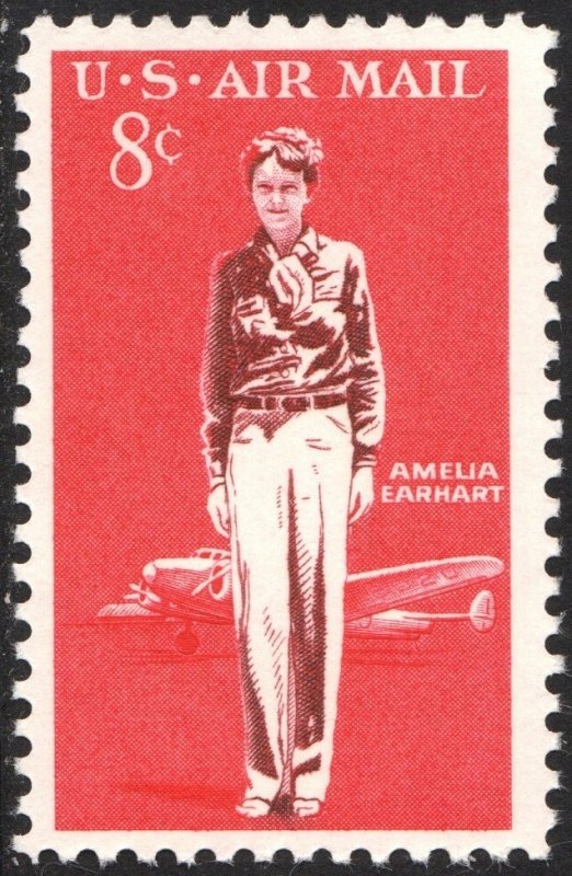 SC#C68 8¢ Amelia Earhart (1963) MNH