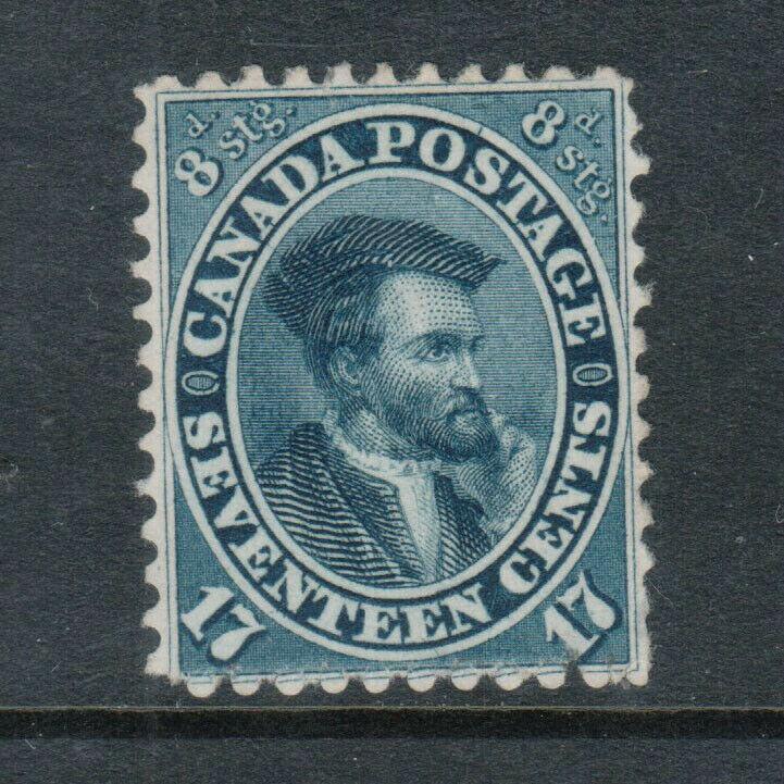 Canada #19 Very Fine Mint Unused (No Gum) **With Certificate**