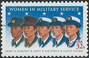 Scott: 3174 United States -Women in Military Service - MNH