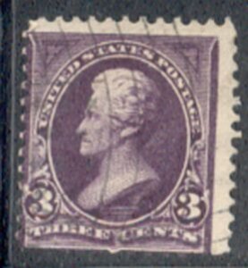 US Stamp #268 - Andrew Jackson - Bureau 1895 Issue