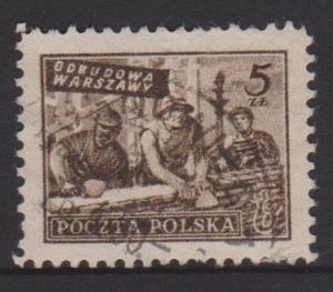 Poland Sc#471 Used