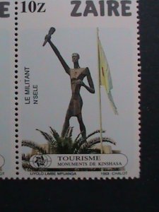 ​ZAIRE-1983 SC# 1115-20-WORLD FAMOUS  KINSHASA MONUMENTS -MNH BLOCK VERY FINE