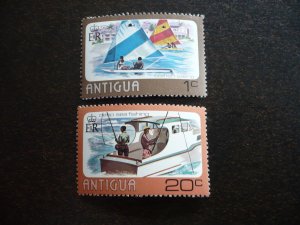 Stamps - Antigua - Scott# 439,441 - Mint Never Hinged Part Set of 2 Stamps