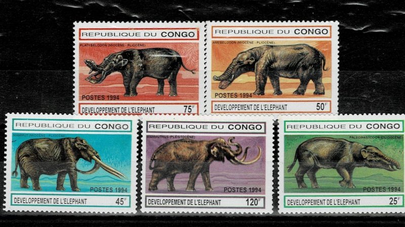 Congo 1994 Elephant Evolution MNG