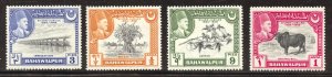 Bahawalpur Scott 22-25 Unused HOG - 1949 Amir Khan V Ruling Powers - SCV $1.00