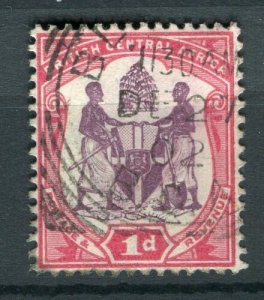 NYASALAND; 1901 early classic issue fine used 1d. value 