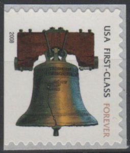 USA Sc. 4127d (42c) Liberty Bell 2008 date MNH bklt. S single