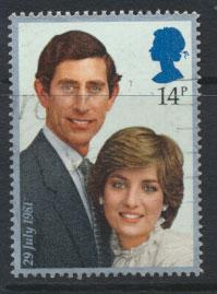 Great Britain SG 1160 - Used - Royal Wedding