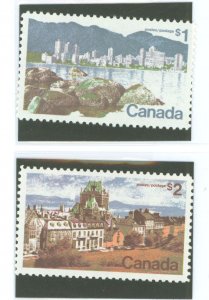 Canada #600-601 Mint (NH) Single