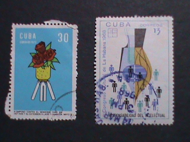 ​CUBA-VERY OLD CUBA STAMPS USED-VF WE SHIP TO WORLD WIDE WE COMBINED SHIPPING