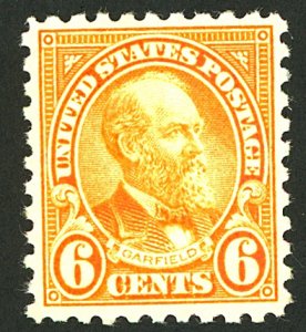 U.S. #587 MINT OG LH