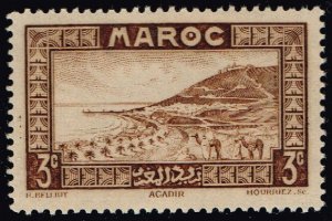 French Morocco #126 Roadstead at Agadir; MNH (4Stars)