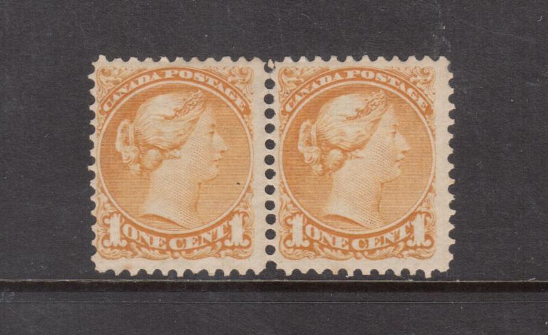 Canada #35d Mint Fine Lightly Hinged Perf 11.5 x 12 Scarce Pair *W\ Certificate*