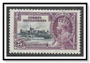 Straits Settlements #216 Silver Jubilee NG