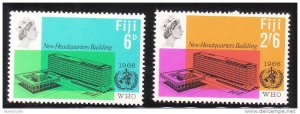 Fiji 1966 WHO Headquarters issue omnibus Sc 224-225 MNH A2529