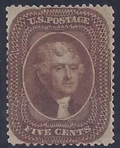 Scott #30A Mint Gem, OG intact, NH VF