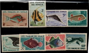 Somali Coast 275-282 Set Mint never hinged