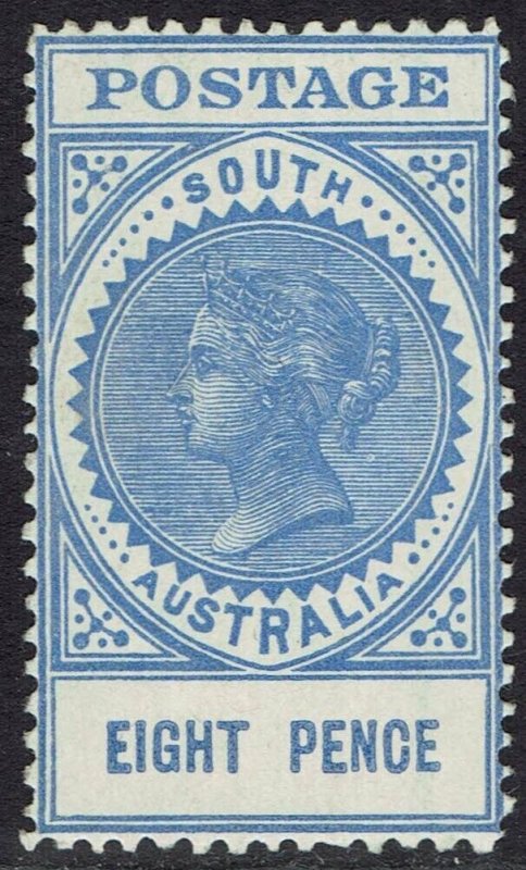 SOUTH AUSTRALIA 1904 QV THICK POSTAGE 8D WMK CROWN/SA