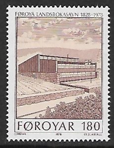 Faroe Islands # 40 - New Library - MNH.....{KZw}