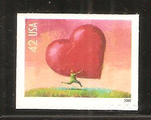 #4270 Love Single Mint NH