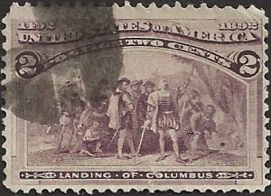 # 231 BROWN VIOLET USED LANDING OF COLUMBUS SCV-0.30