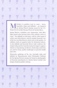 USPS FDC Ceremony Program #3900-03 Spring Flowers Garden Show Blk/4 2005