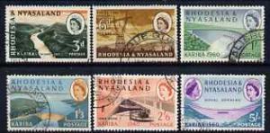 Rhodesia & Nyasaland 1960 Opening of Kariba Hydro-ele...