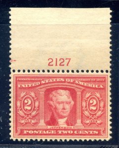 US SCOTT #324 MINT-XF-SUPERB-OG-NH GRADED 95 W/ PSE CERT SMQ $600 (3/21/24 GP)