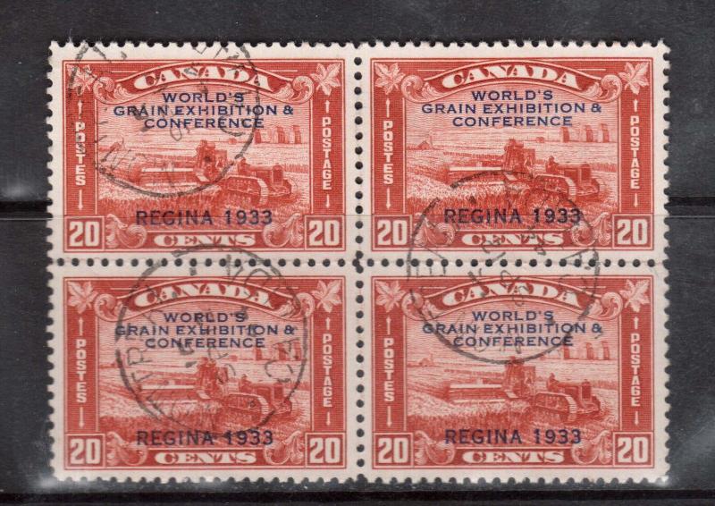 Canada #203 VF Used With Lovely Triple CDS Cancels