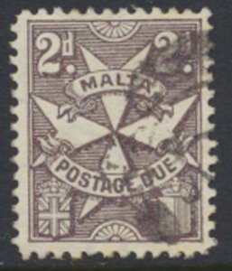 Malta SG D24  SC# J25a  Postage Due perf 12 CTO see details / scans 1953-63  ...