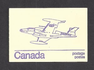CANADA BOOKLET # 76a VF MINT NH TAG ERRORS THIN INTERMEDIATE LINES BS28451