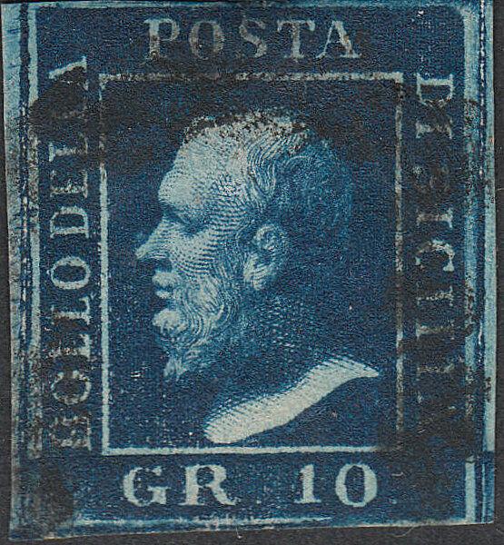 TWO SICILIES 16  10 Gr  Used FVF (51418)