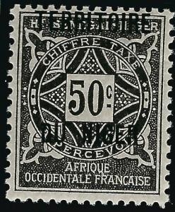 Pristine Postage Due Niger (Scott J6) Mint F-VF...Buy before prices go up!