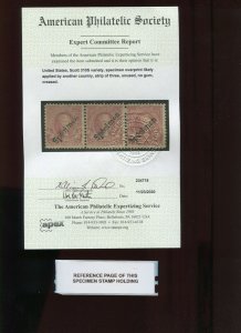 305S Variety Specimen Overprint Unused Stamp (L1140-21) *SEE APEX CERT INSIDE*