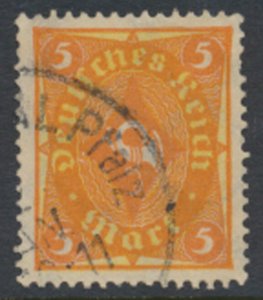 Germany   SC# 188    Used  bright orange  see details and scans