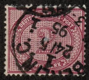 GERMANY REICH Sc# 36 USED FVF Numeral