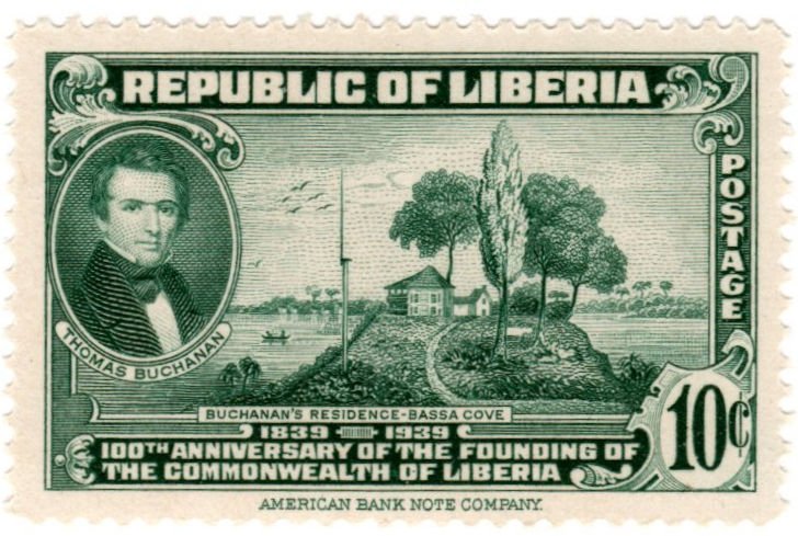 Liberia Scott 277-279 (1940: Liberian Commonwealth 100th Anniversary)