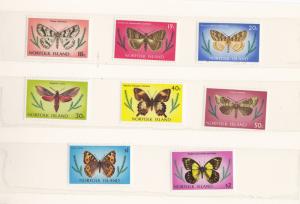 Norfolk Island 1976-77 Butterflies & Moths New Definitive Issue Booklet  VF/NH