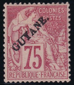French Guiana 1892 SC 29 MLH 