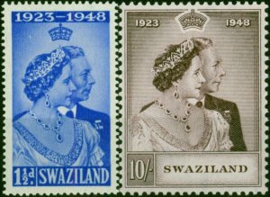 Swaziland 1948 RSW Set of 2 SG46-47 Fine MM