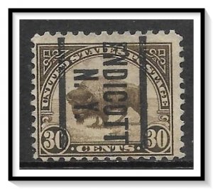 US Precancel #700 Endicott NY Used