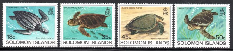 Solomon Islands - 1983 Turtles Set MNH** SG 485-488