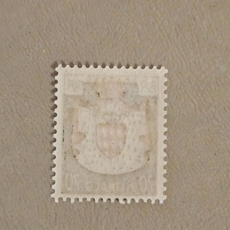 Monaco #313 Unused 2023 SCV $0.25