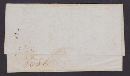 Mexico 1855 Cuernavaca Stampless SFL, Cert.