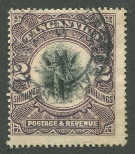 TANGANYIKA #24a USED