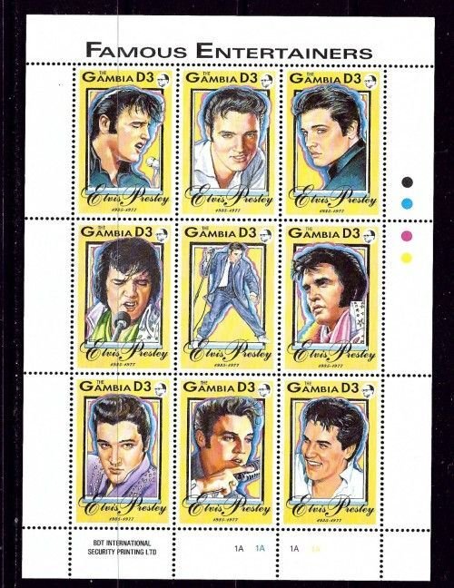 Gambia 1397 MNH 1993 Elvis Presley