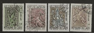 LAOS SC # 141 - 4   USED