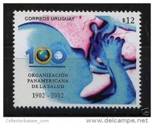 Pan American Health Organization OPS WHO  URUGUAY Sc#1983 MNH STAMP cv$2
